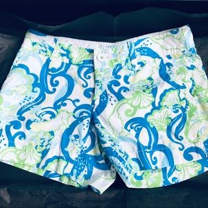 Shell Print Classic Lilly Pulitzer Callahan Short